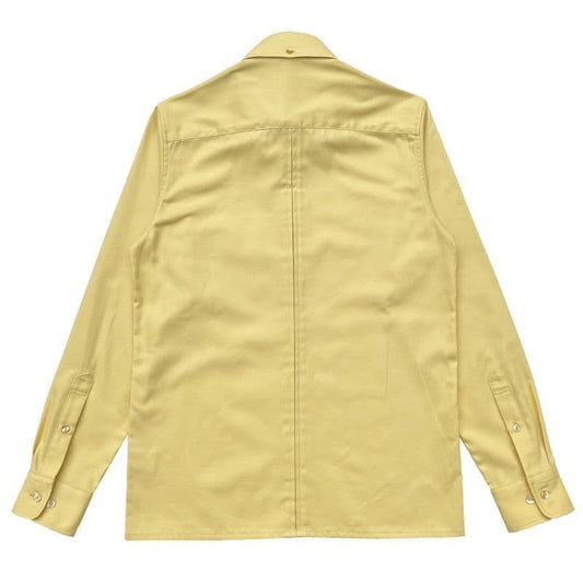 Beagle Collar Shirts〈Custard Yellow〉