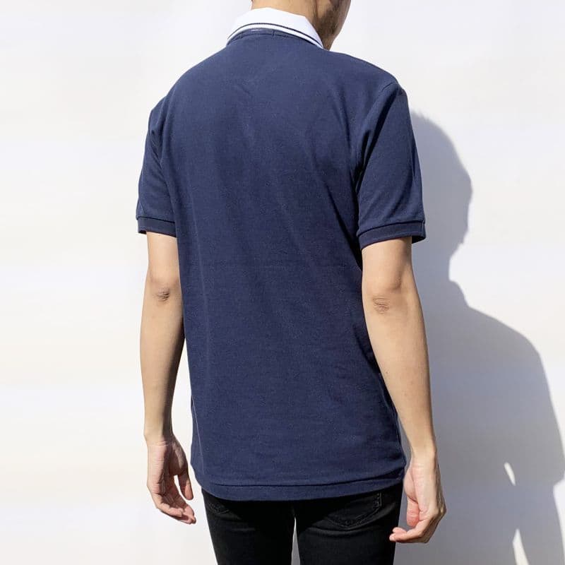 Beagle Polo〈Navy×White〉