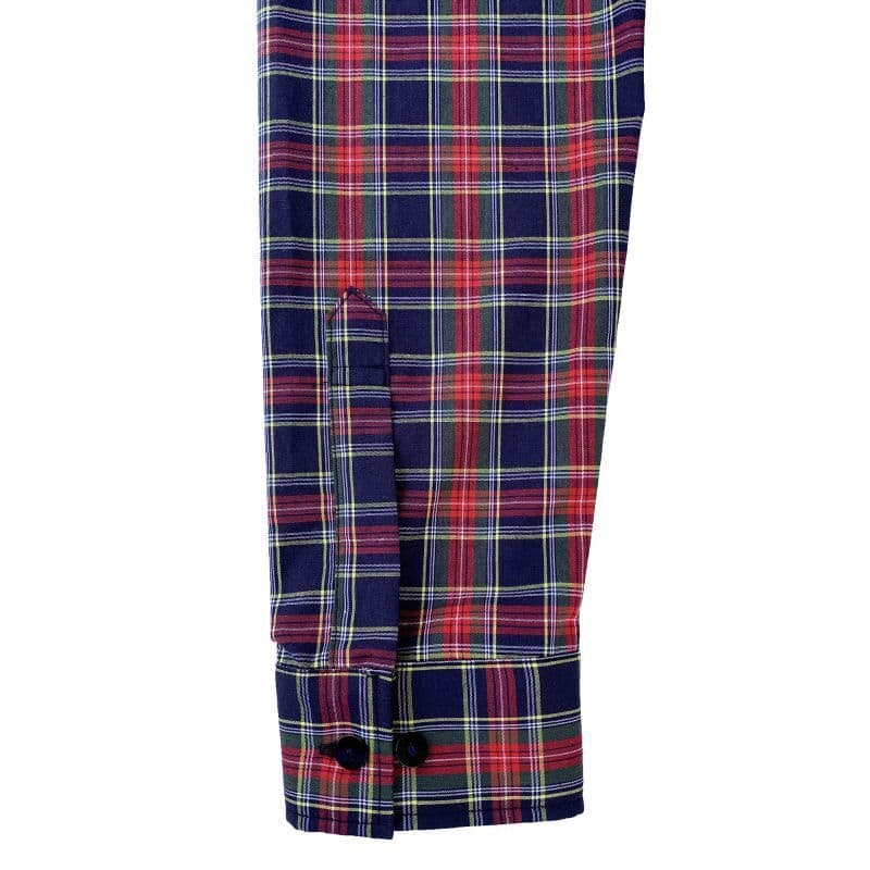 Beagle Shirts Dress〈Navy Tartan〉