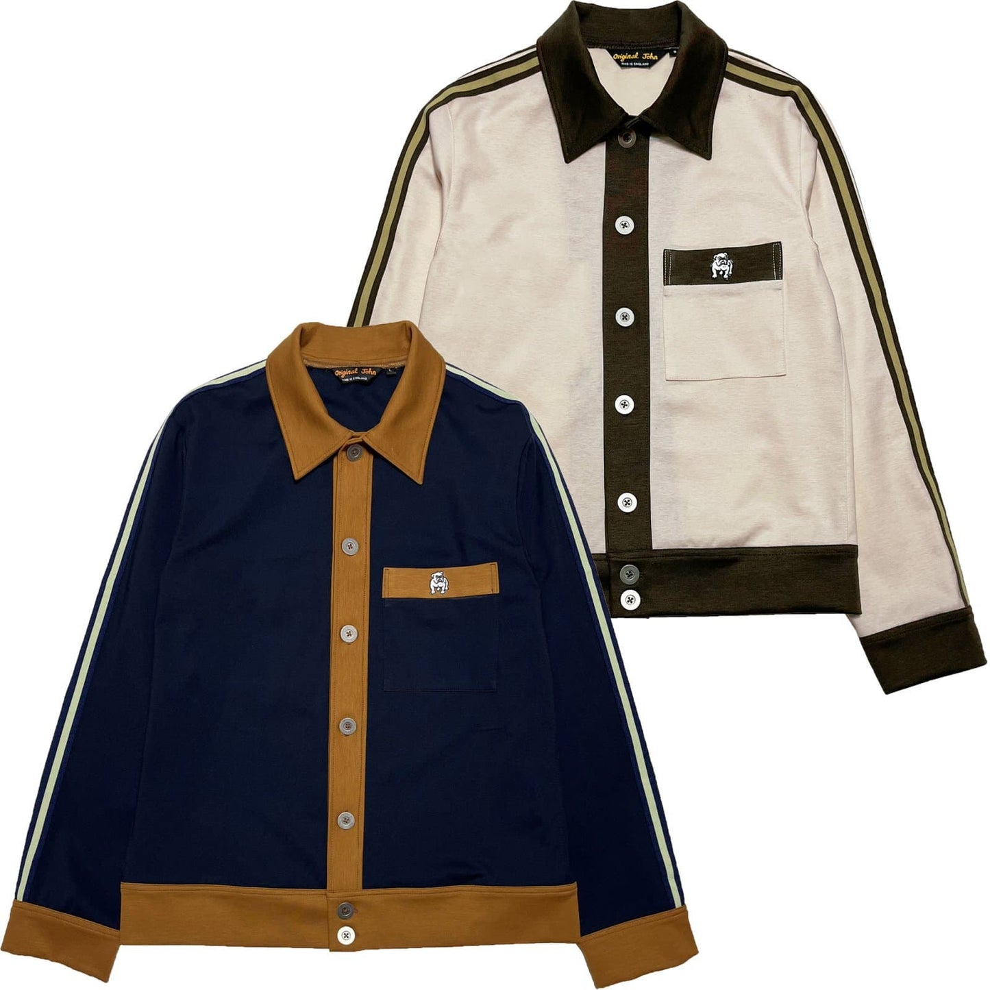 BUTTON UP TRACK JACKET