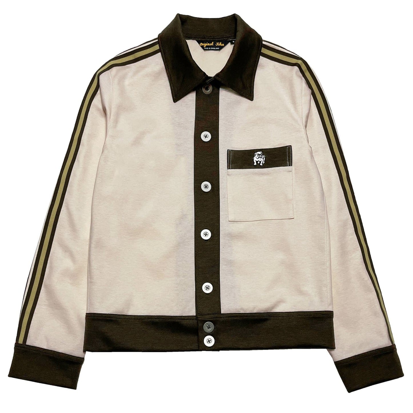 BUTTON UP TRACK JACKET