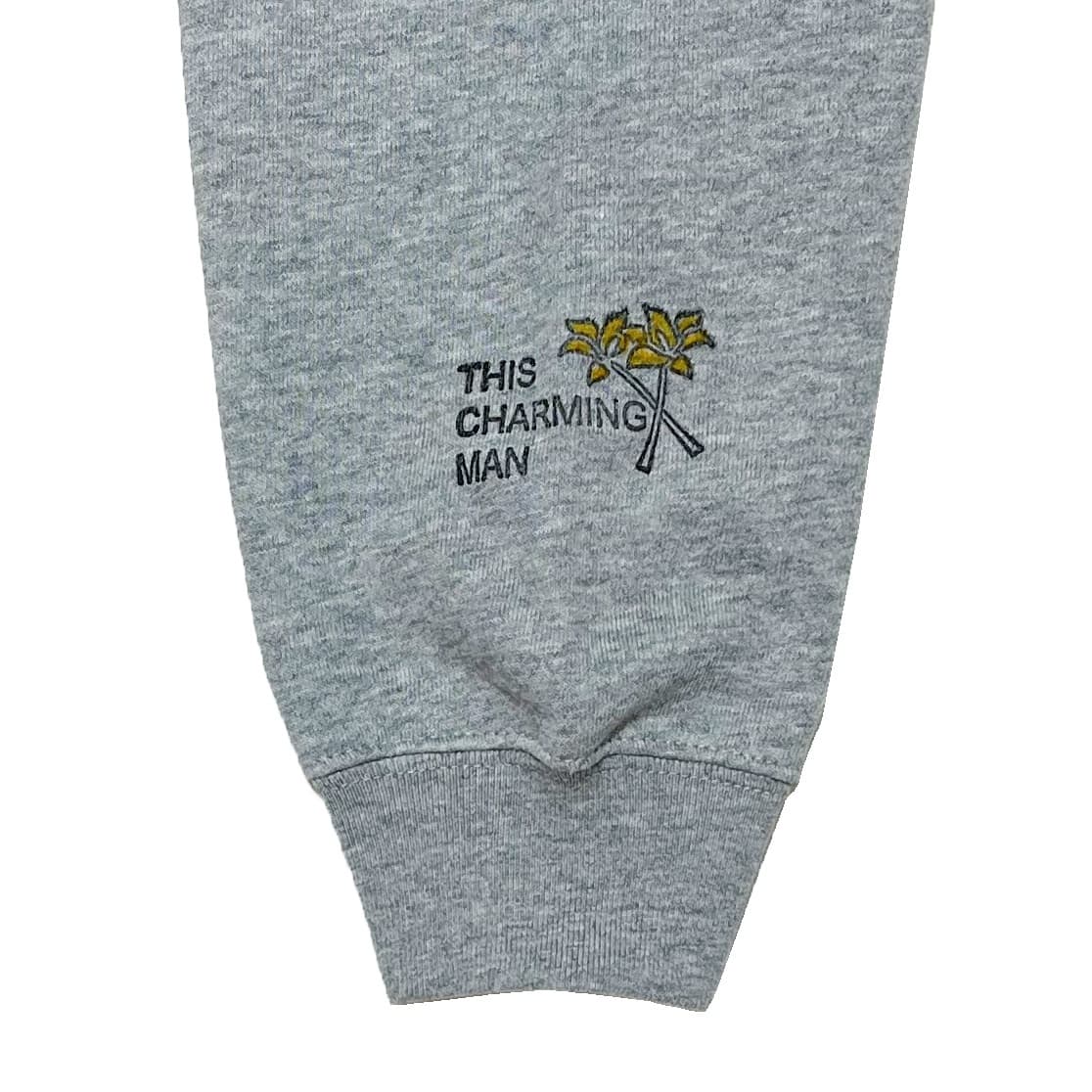 Charming Man Relaxing Sweat Shirts〈Heather Grey〉