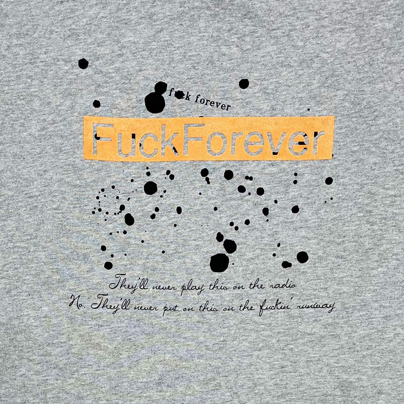 【10月入荷予定】FU○K FOREVER HOODIE