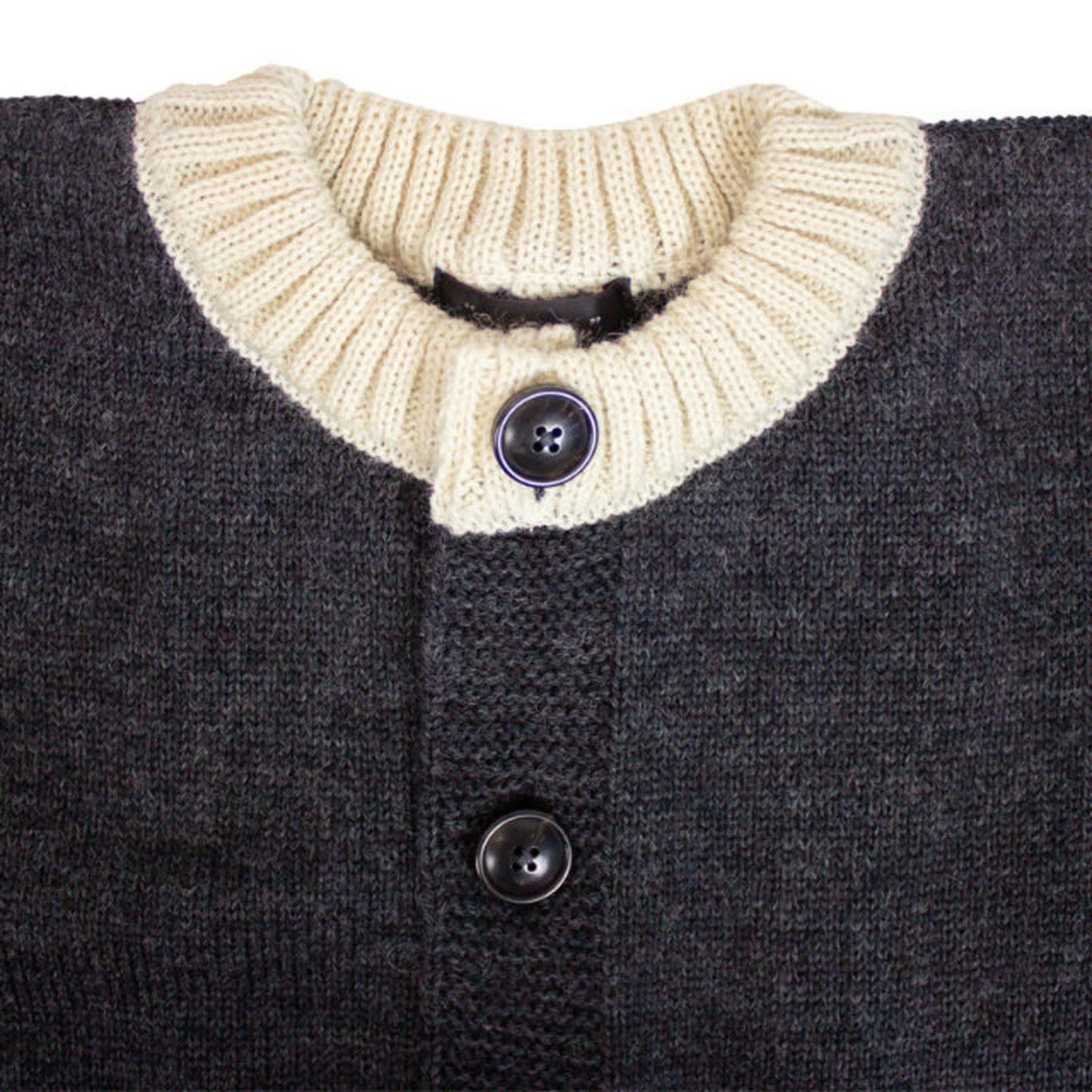 GUERNSEY Cardigan〈Black〉