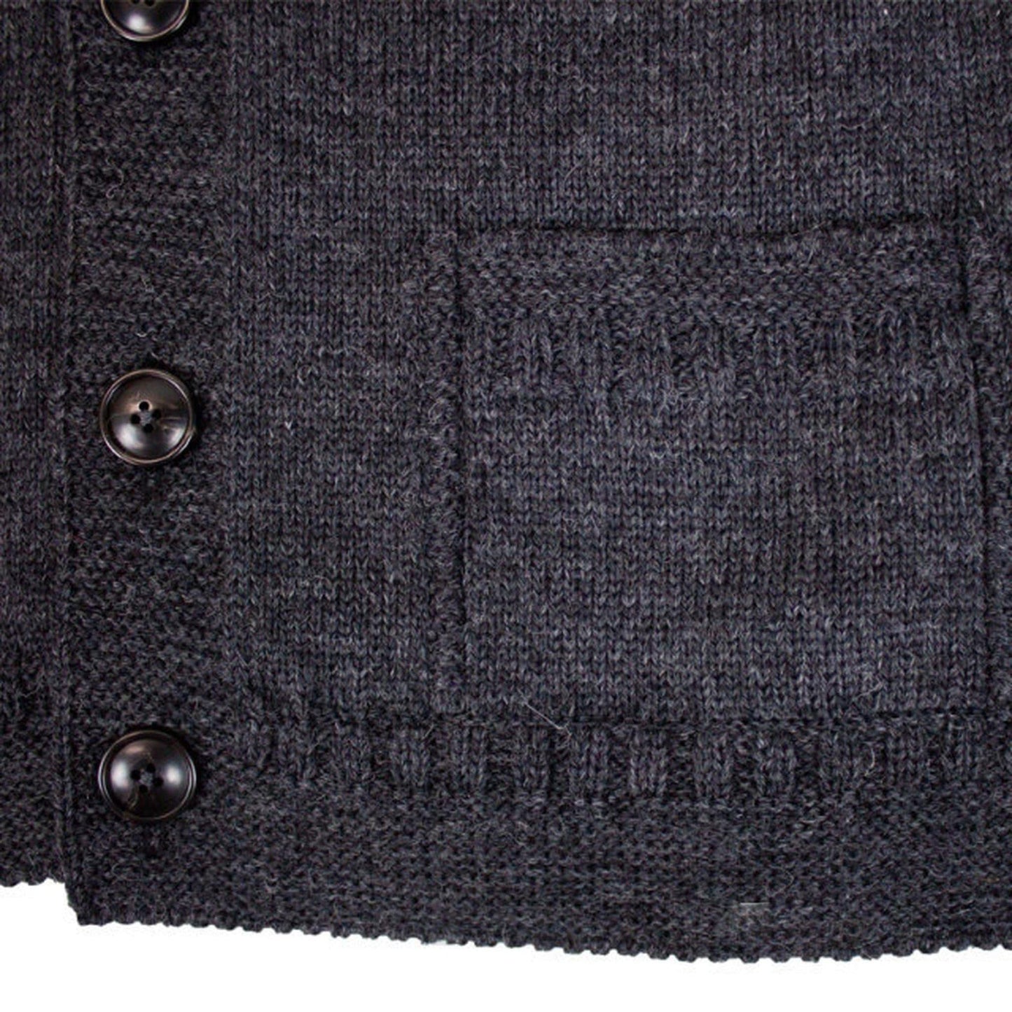 GUERNSEY Cardigan〈Black〉