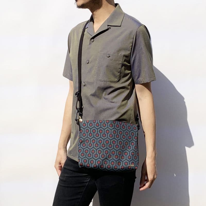 Honeycomb Sacoche〈Black〉