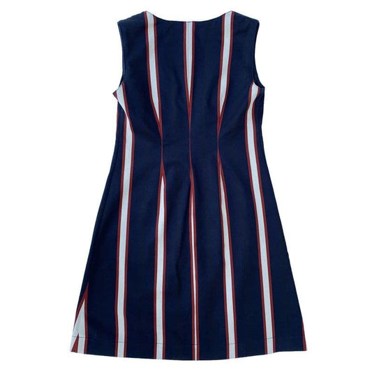 Jumper Skirt〈Navy Stripe〉