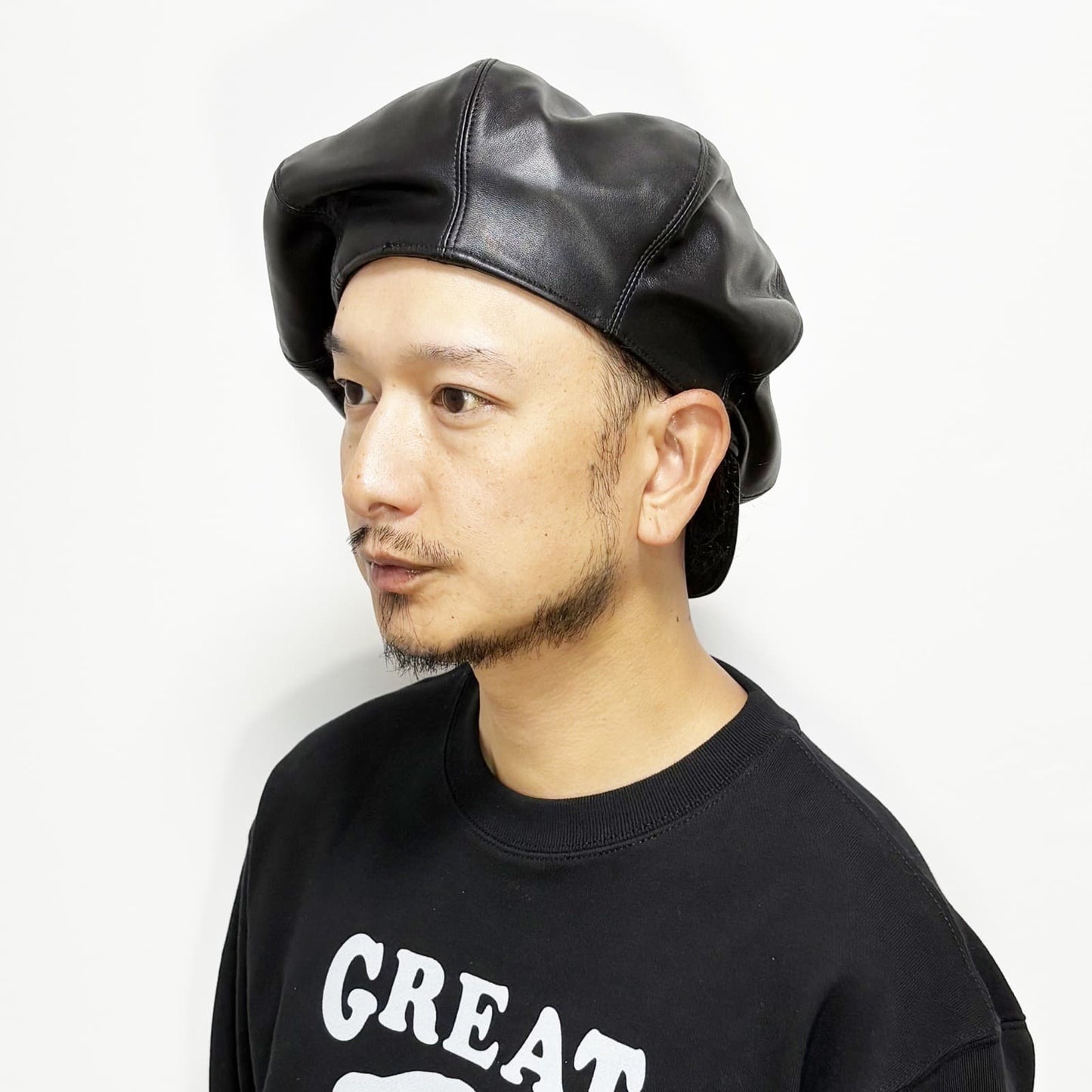【12月〜1月予定】Leather Flat Top Cas