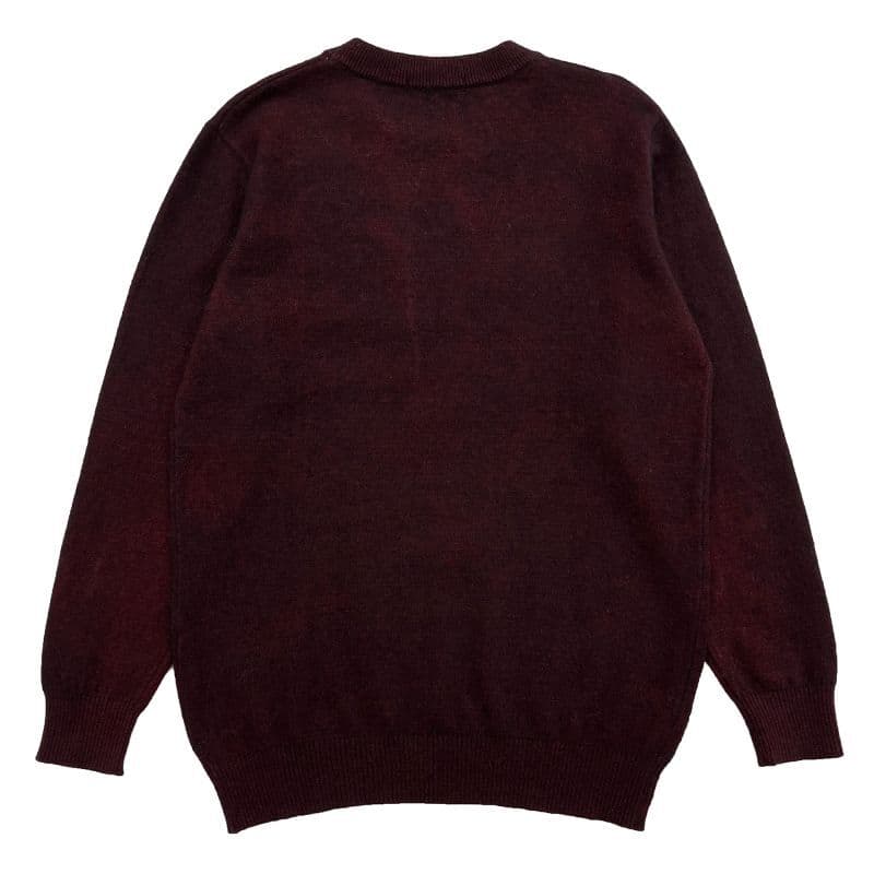 Light Mohair Jumper〈Bordeaux〉