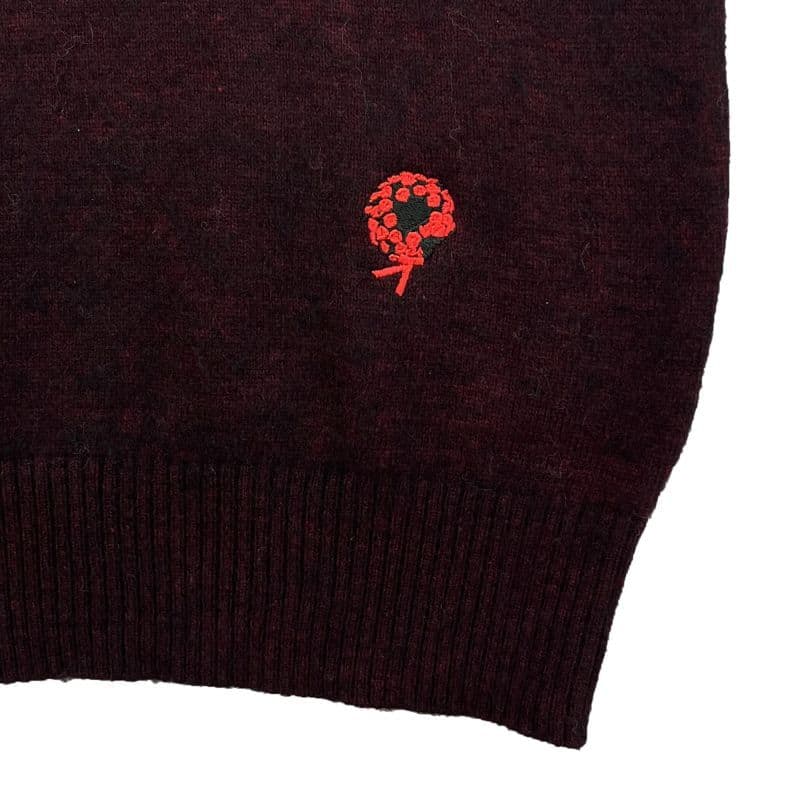 Light Mohair Jumper〈Bordeaux〉