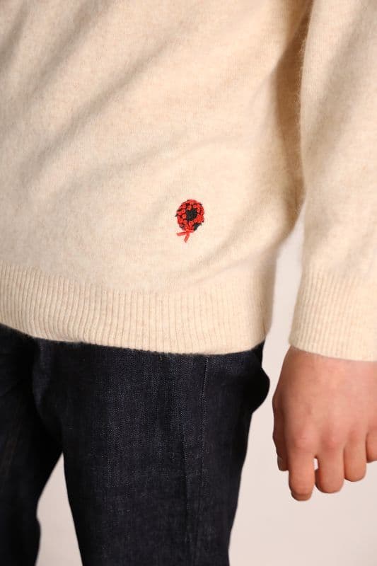 Light Mohair Jumper〈Ivory〉