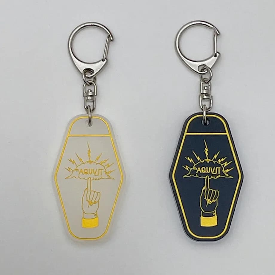 Motel Keychain