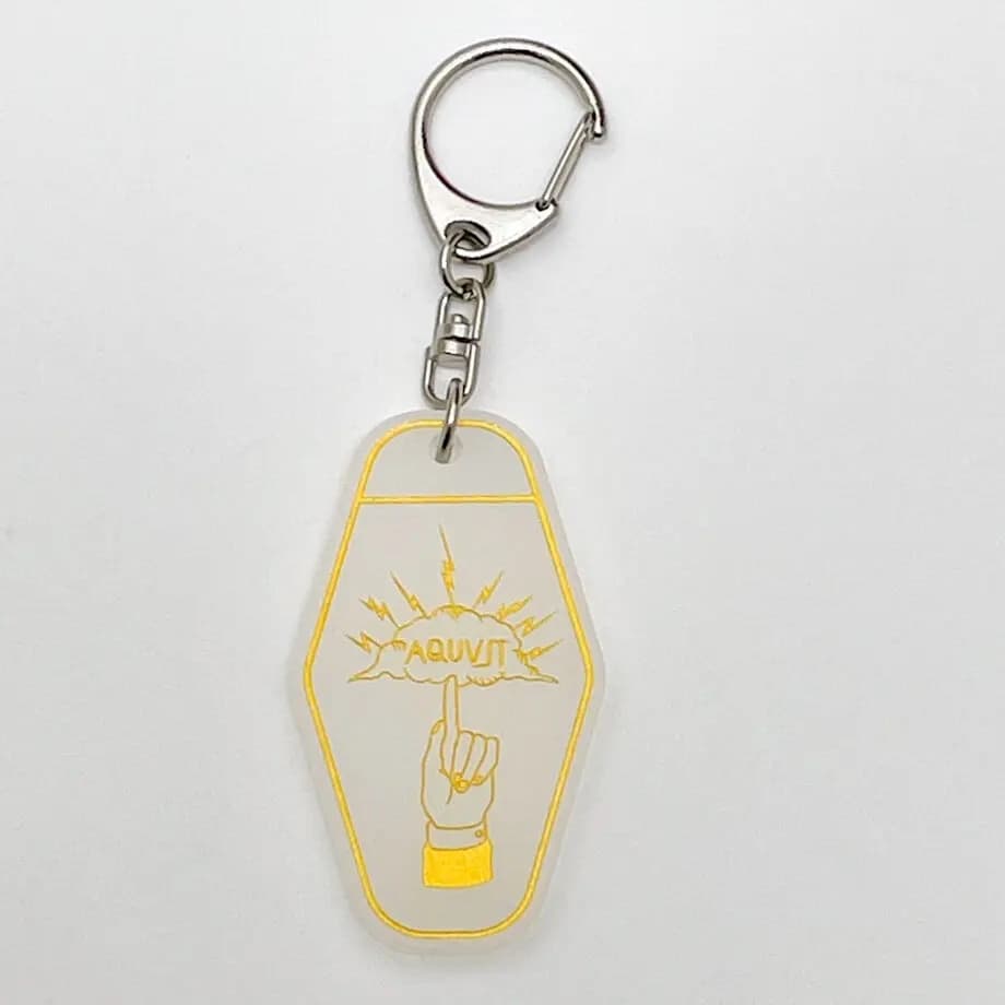 Motel Keychain