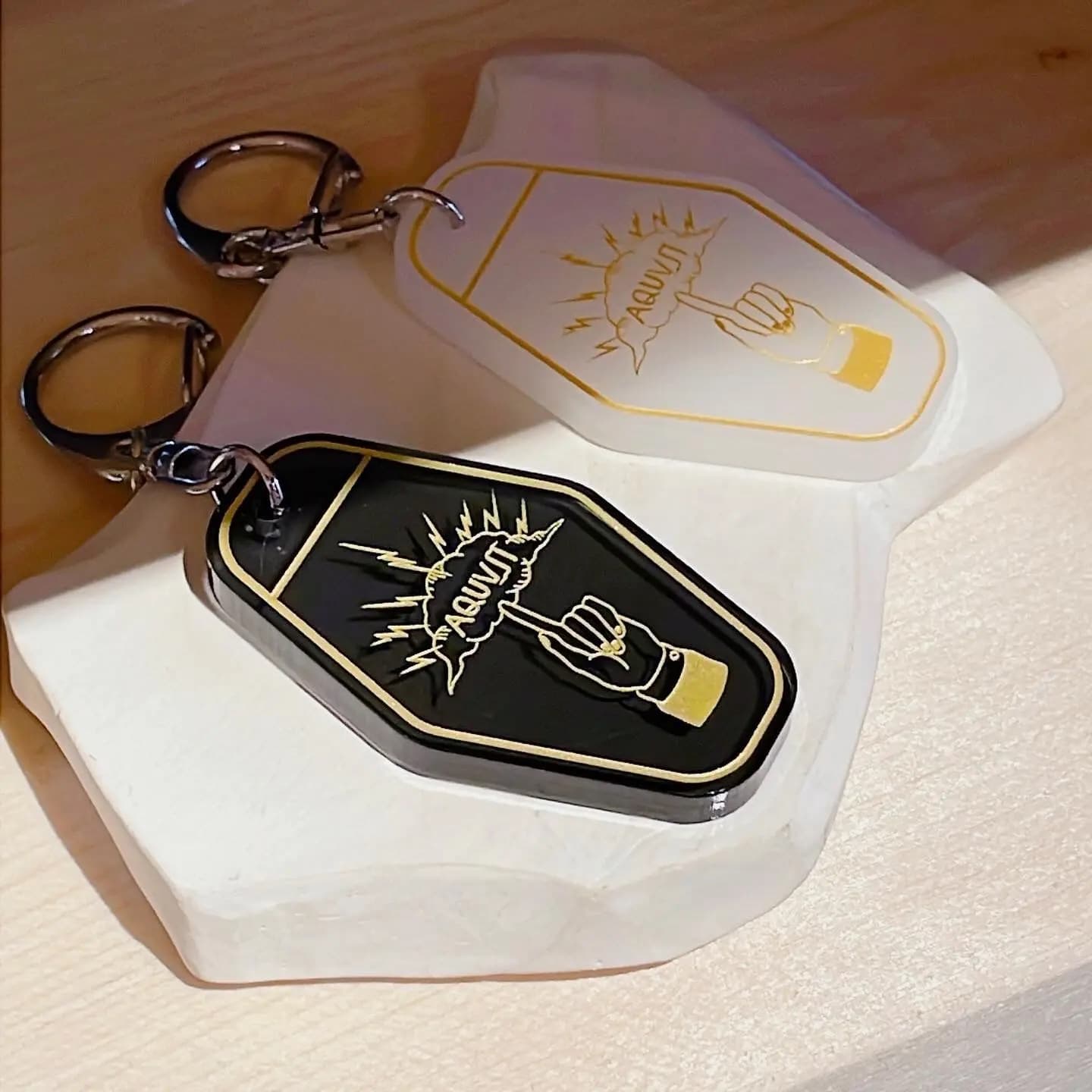 Motel Keychain