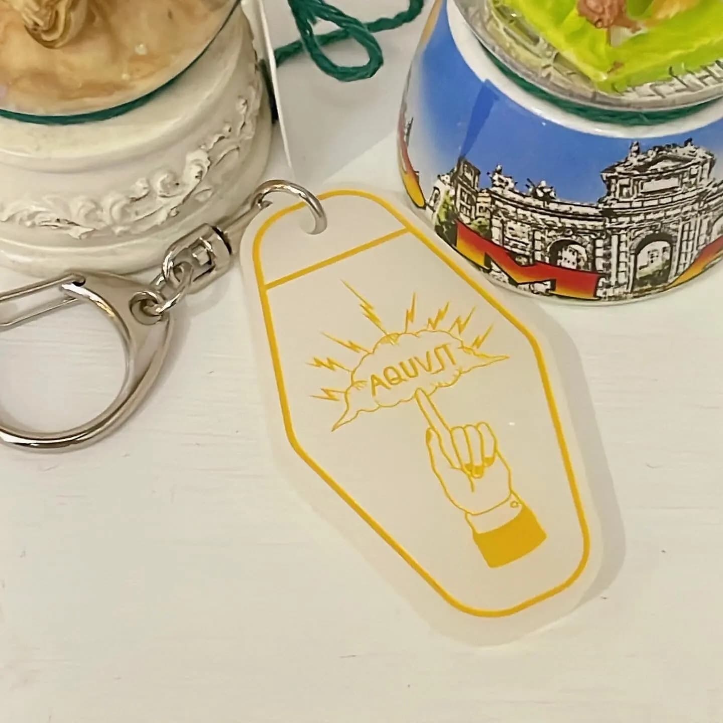 Motel Keychain