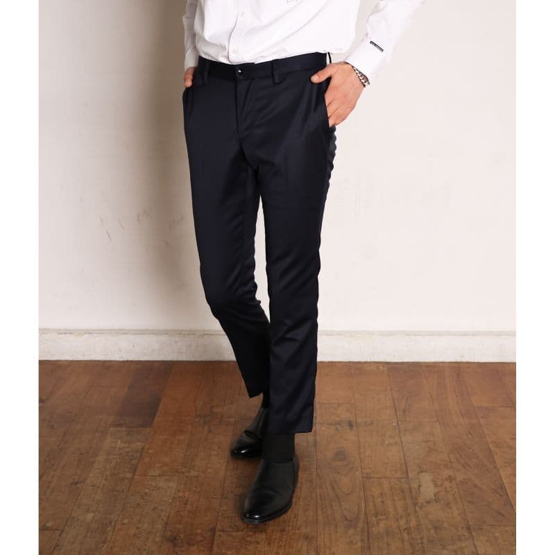 Narrow Trousers〈Dark Navy〉