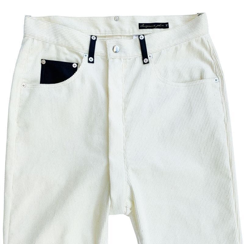 Relaxing Punky Trousers〈Ivory〉
