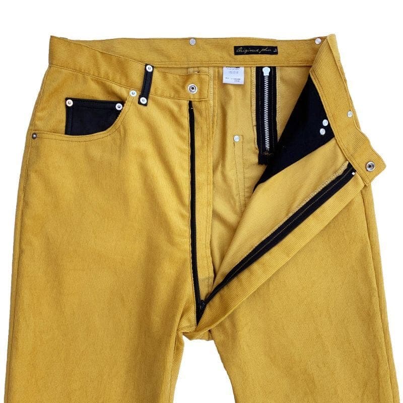 Relaxing Punky Trousers〈Mustard〉