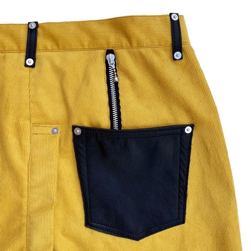 Relaxing Punky Trousers〈Mustard〉