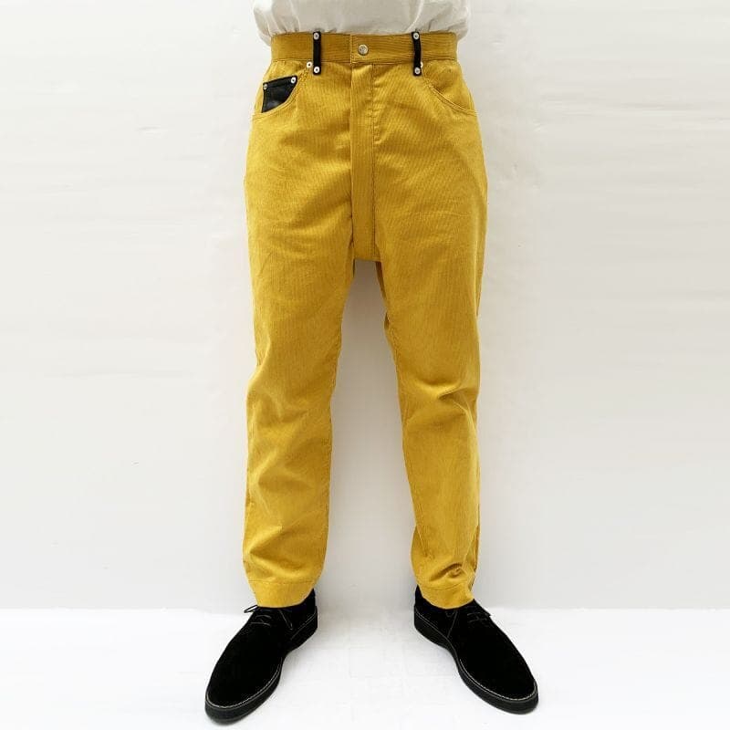 Relaxing Punky Trousers〈Mustard〉