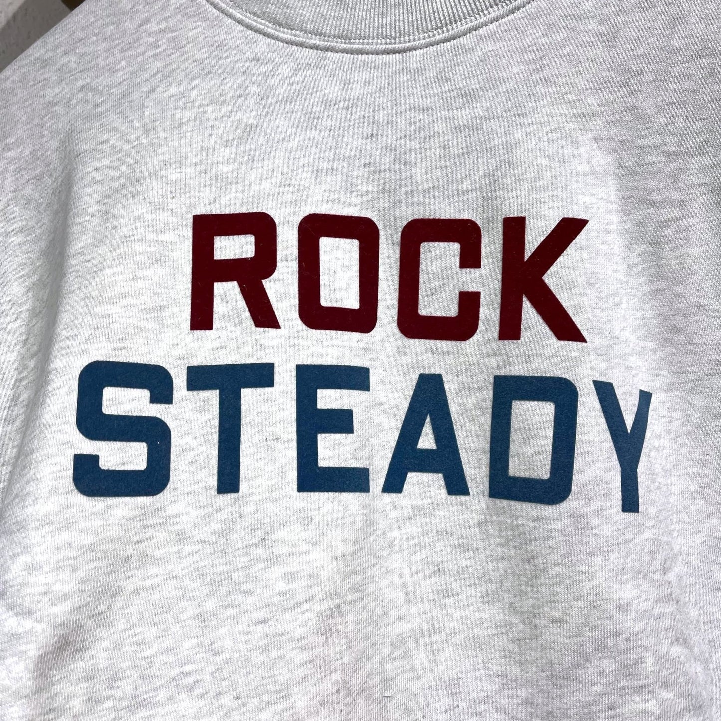 ROCKSTEADY Crew〈Ash Grey〉