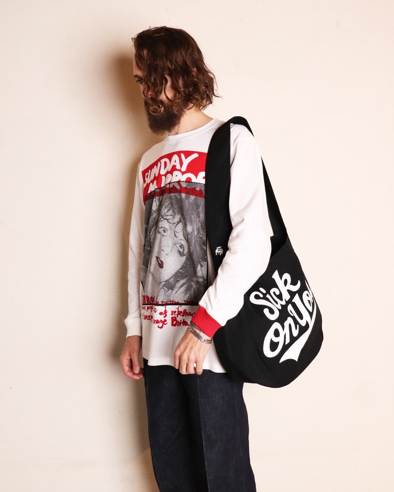 【5月入荷予定】Sick of You Paper Boy Bag