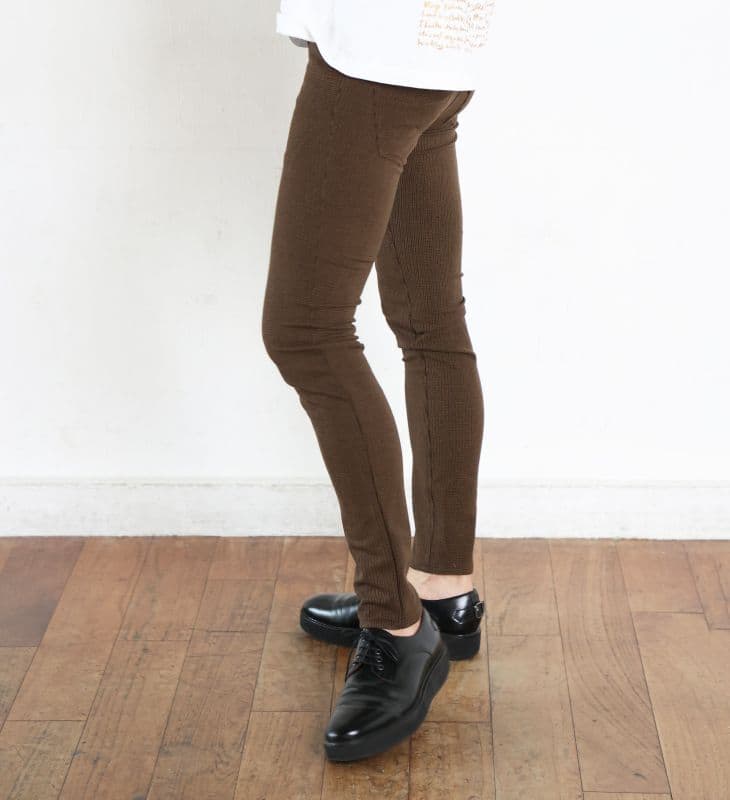 Skinny Pants〈Brown〉