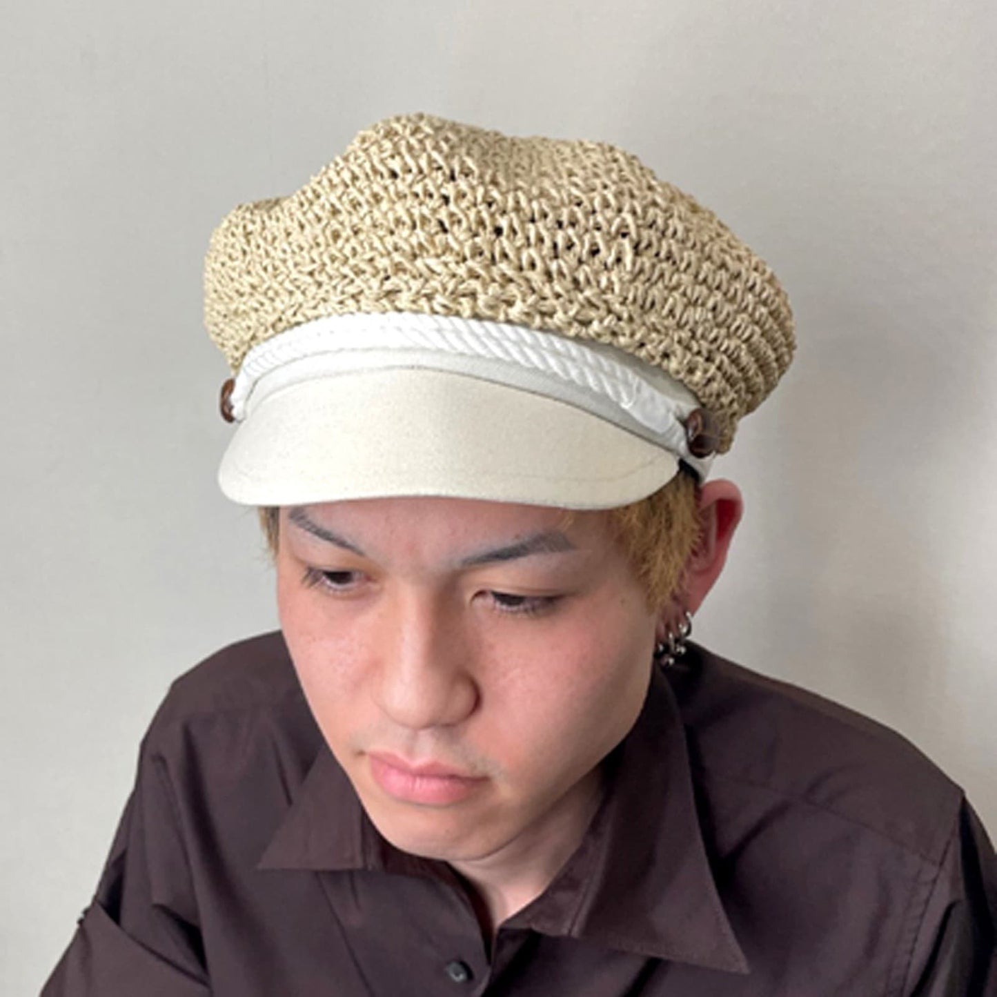 【6月発売予定】Straw Marine Cap