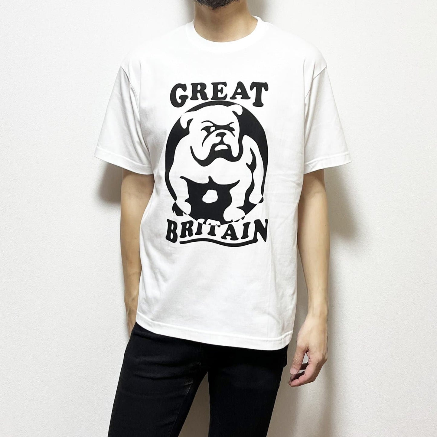 T-British Bulldog〈White〉