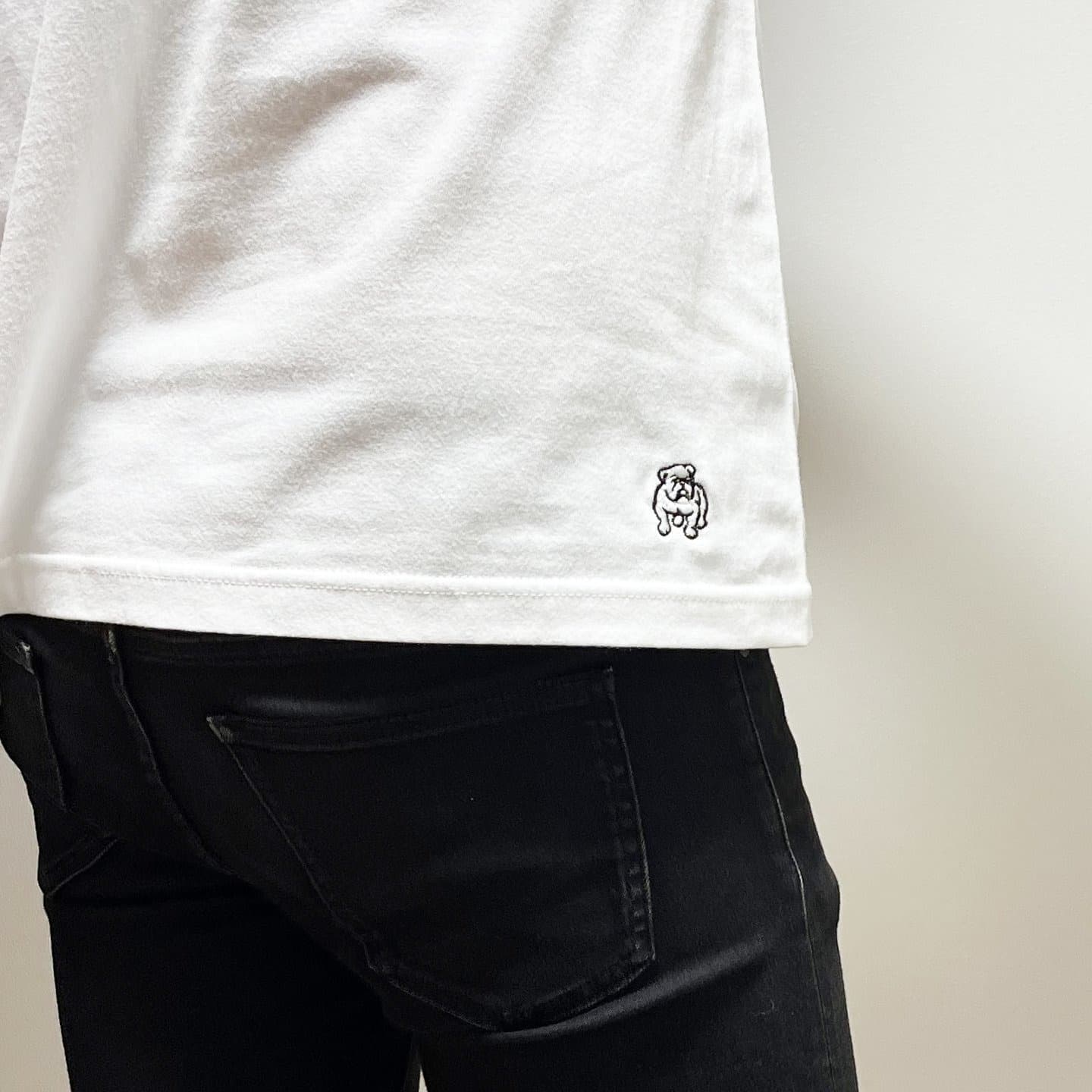 T-British Bulldog〈White〉