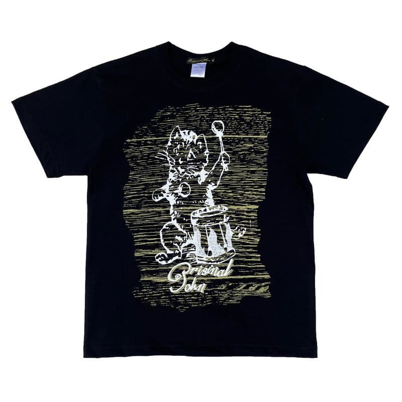 T-Drumming Kitten〈Black〉