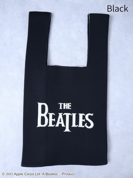 "THE BEATLES" Knit Marche Bag
