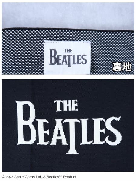 "THE BEATLES" Knit Marche Bag
