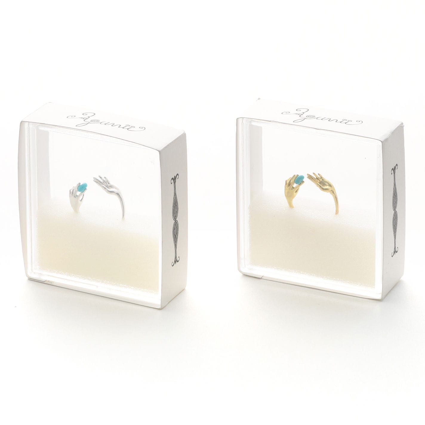 throw into the sea ring - Silver