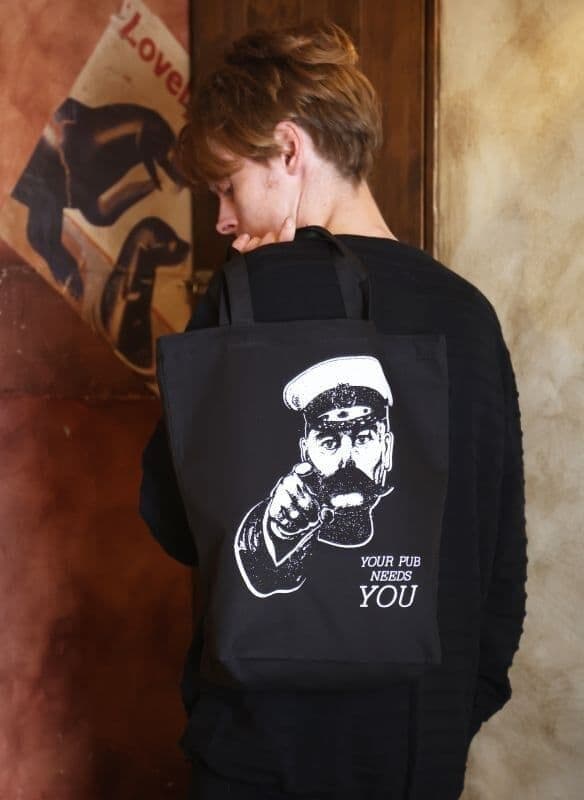 Tote Bag -YOUR PUB NEED YOU-〈Natural〉