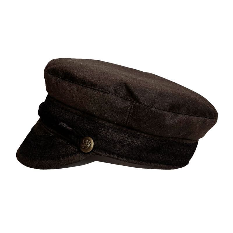 Vintage Fisherman's Cap〈Dark Brown〉