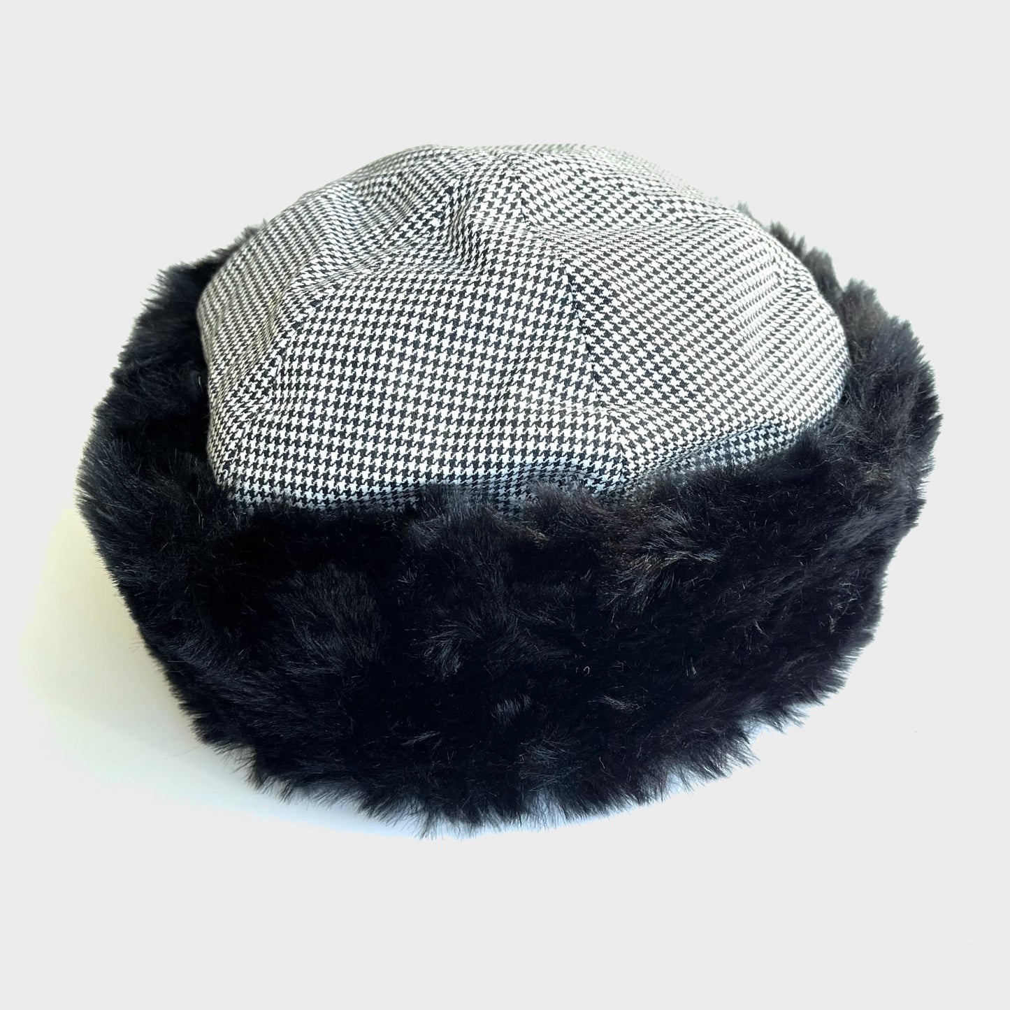Woolen Hat〈Houndstooth〉