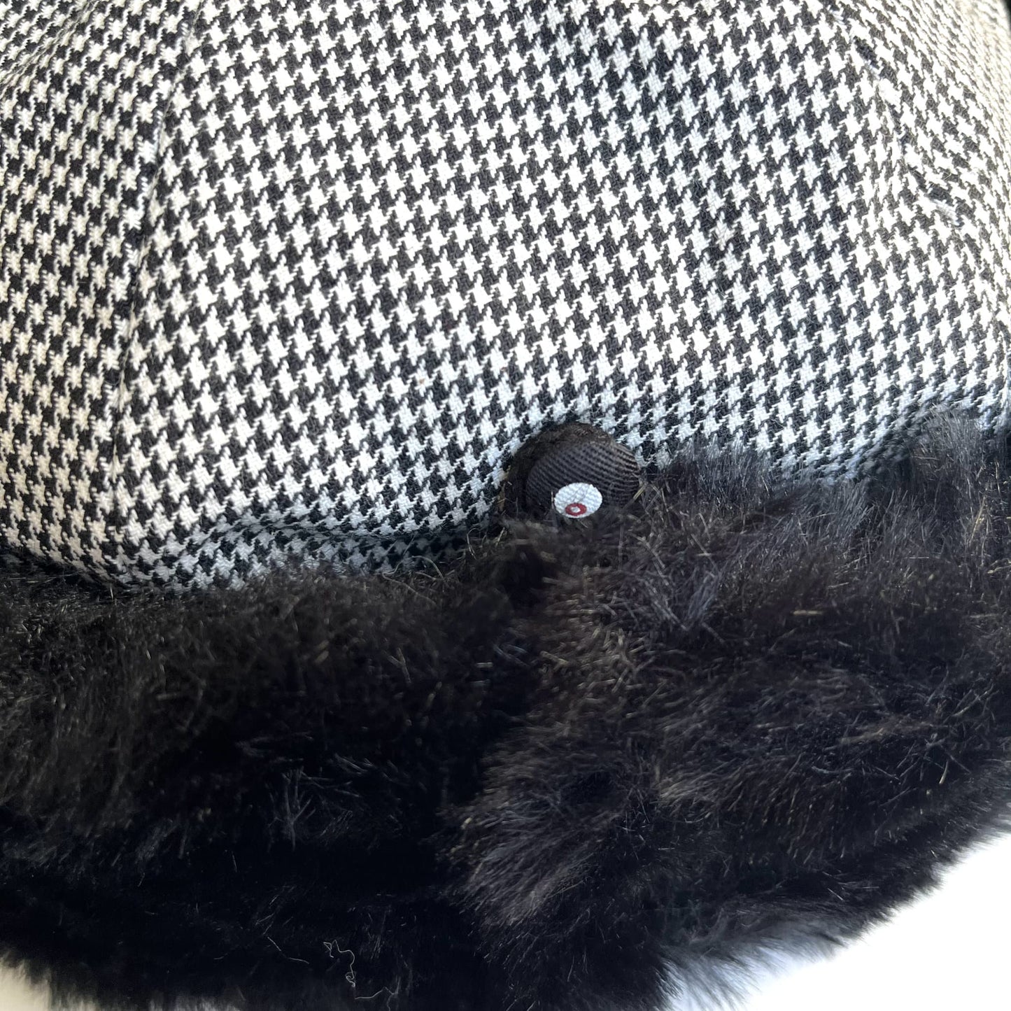 Woolen Hat〈Houndstooth〉