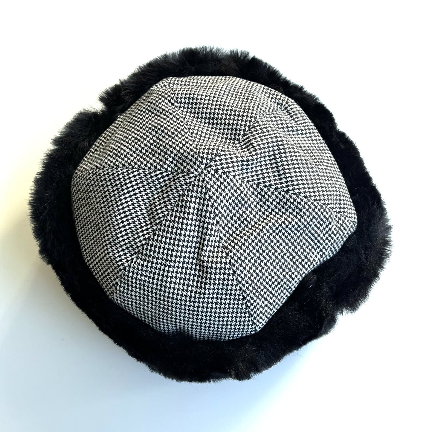 Woolen Hat〈Houndstooth〉