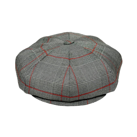 British Casquette〈Check Grey〉