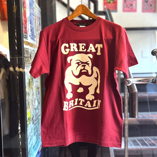 BULLDOG Advertised -T〈Burgundy〉