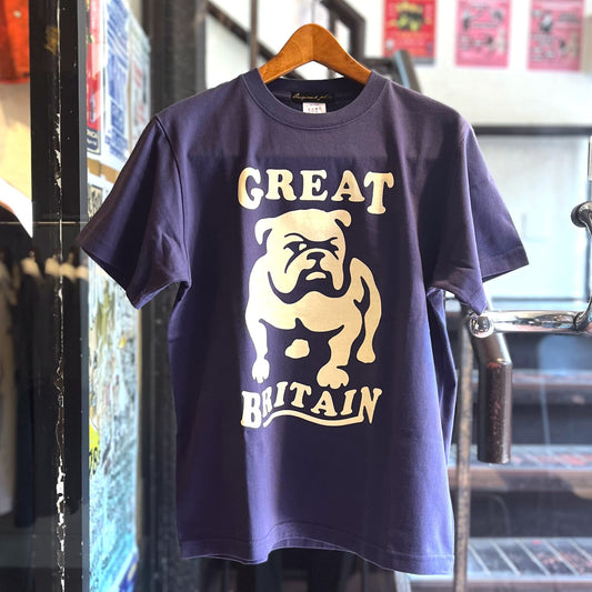 BULLDOG Advertised -T〈Navy〉