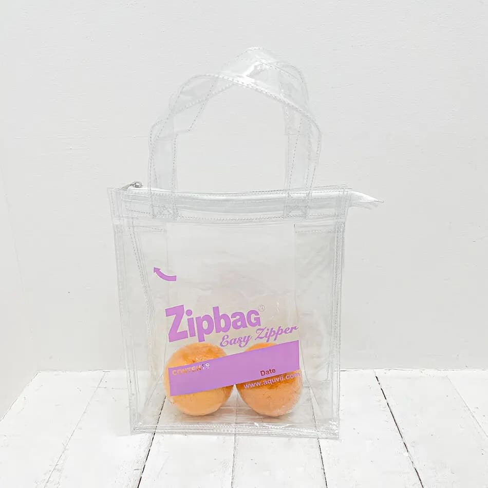 Zip bag〈Purple〉