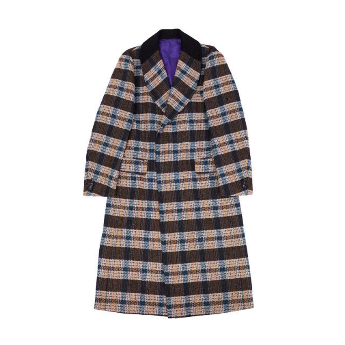 OR GLORY | Plaid Tweed Coat - Sopwith camel