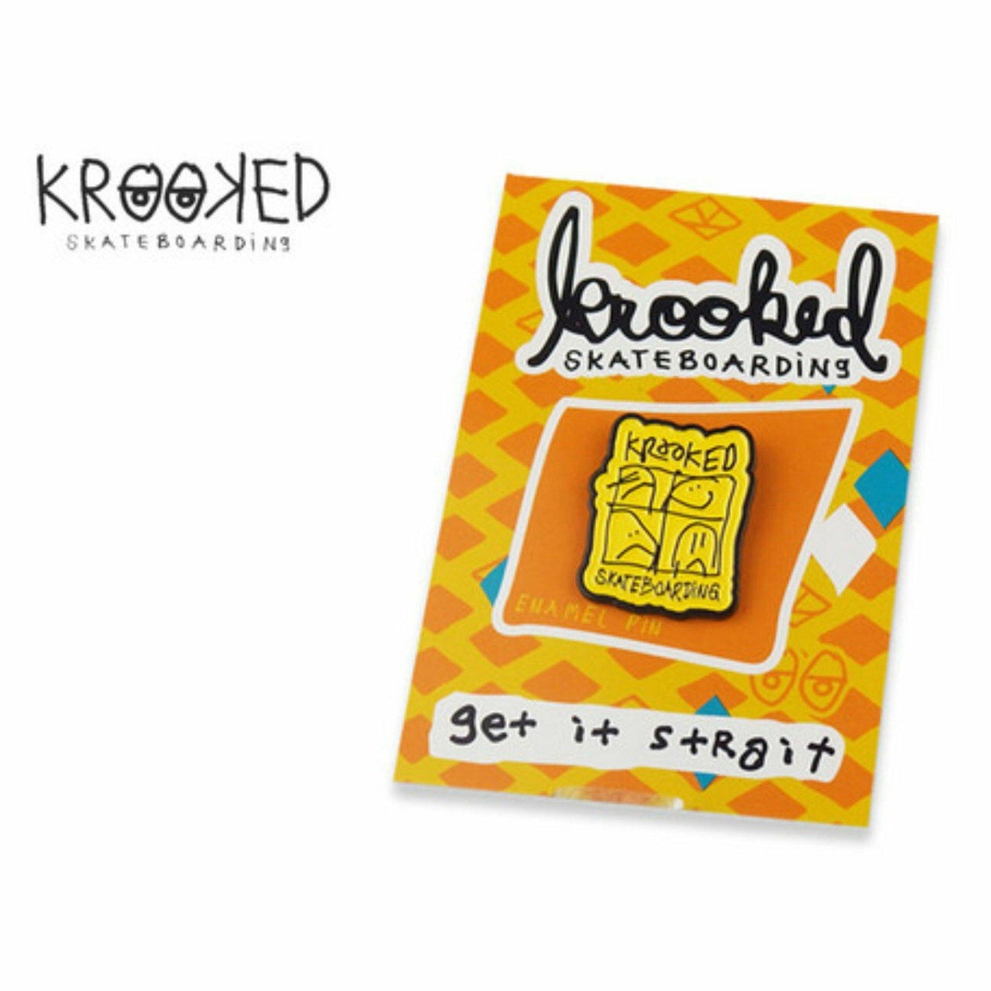 KROOKED (クルキッド) | マークゴンザレス トミーゲレロ ピンズ KR KD ULTRA LAPEL PIN - Sopwith camel