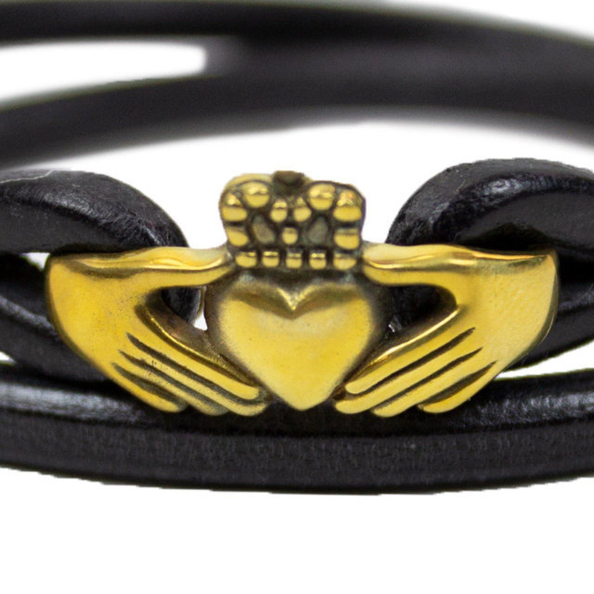 Cramp × Lilac Original Archetype | Claddagh Bracelet Brass - Sopwith camel