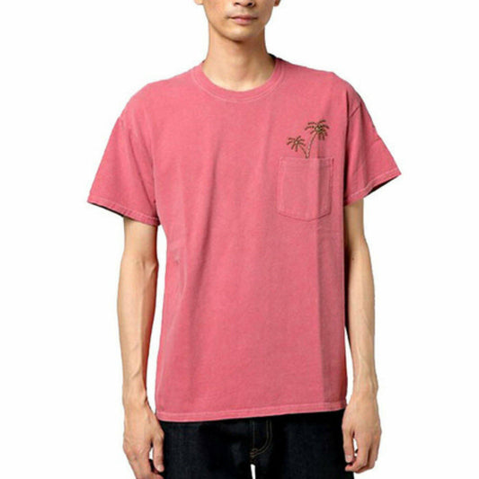 Studs PK Tee | ヤシの木をモチーフにしたスタッズ ポケットTシャツ - Sopwith camel