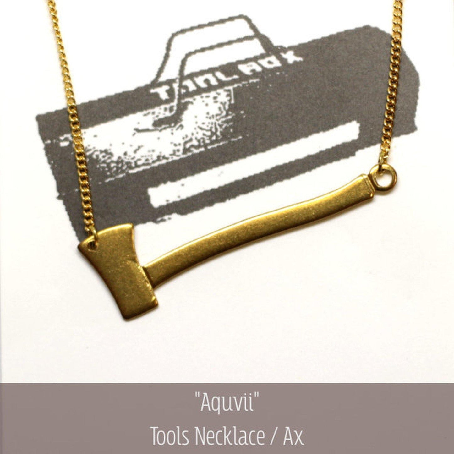 Aquvii(アクビ) | 道具箱の中の工具をモチーフにしたネックレス Tools necklace - Sopwith camel