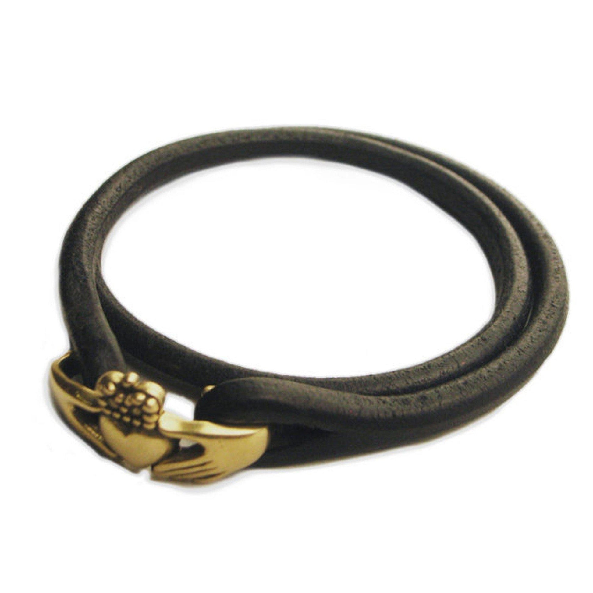 Cramp × Lilac Original Archetype | Claddagh Bracelet Brass - Sopwith camel