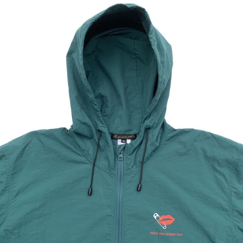 Original John (オリジナル ジョン) | ワッシャー加工のナイロン生地を使用した90'sアプローチ アノラック〈Green〉 - Sopwith camel